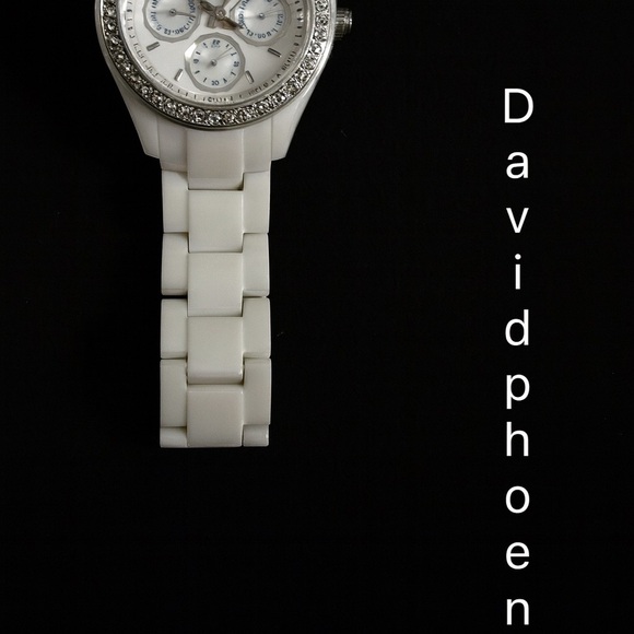 Fossil Women's White and Silver Watch with Crystal Details - Picture 2 of 6